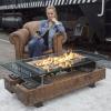 Trackside Sound Reactive Fire Pit by Music City Fire