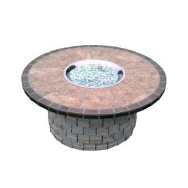 Southwest Blend Stone Fire Pit by Leisure Select