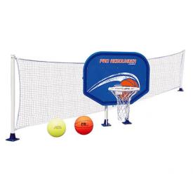 Basketball/Volleyball Combo Game Set by Poolmaster