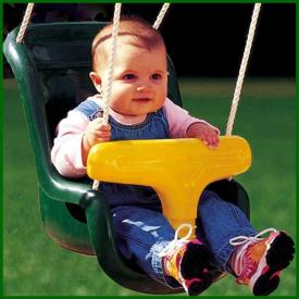 Molded Infant Swing by Creative Playthings