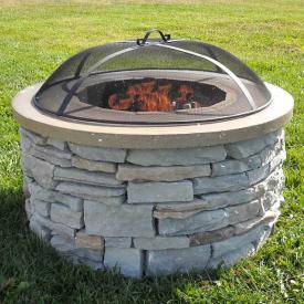 James Fire Pit Project by Leisure Select