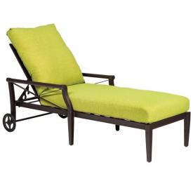 Andover Chaise Lounge by Woodard