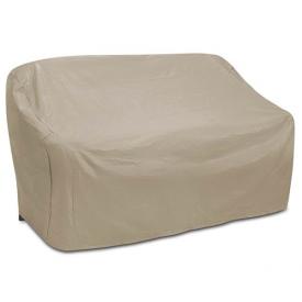 Oversize 3 Seat Wicker Sofa Cover by Protective Covers Inc