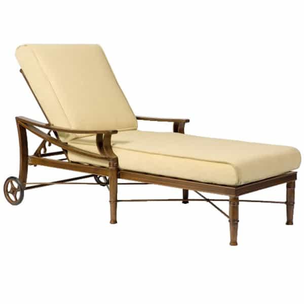 Arkadia Chaise Lounge by Woodard