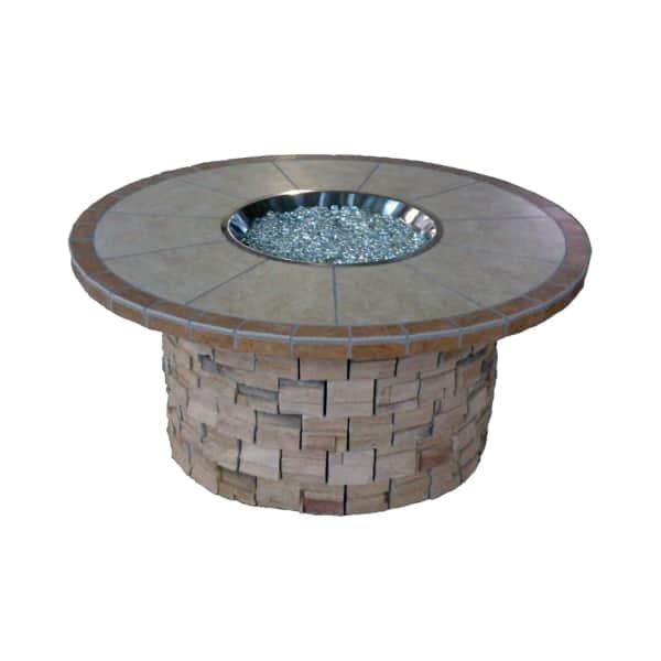 Mohave Stone Fire Pit by Leisure Select