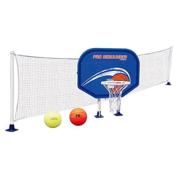 Basketball/Volleyball Combo Game Set by Poolmaster