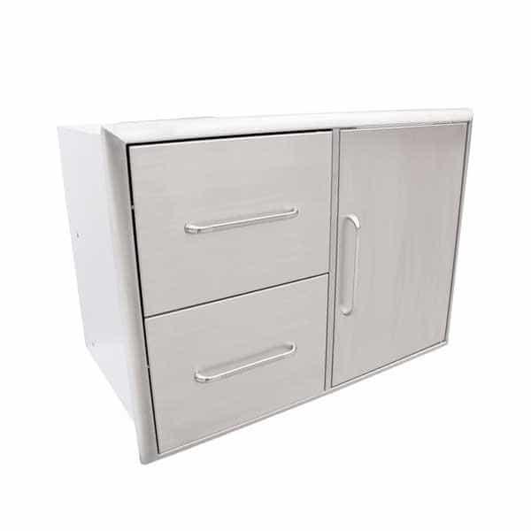 Double Drawer & Door Combo by Saber Grills