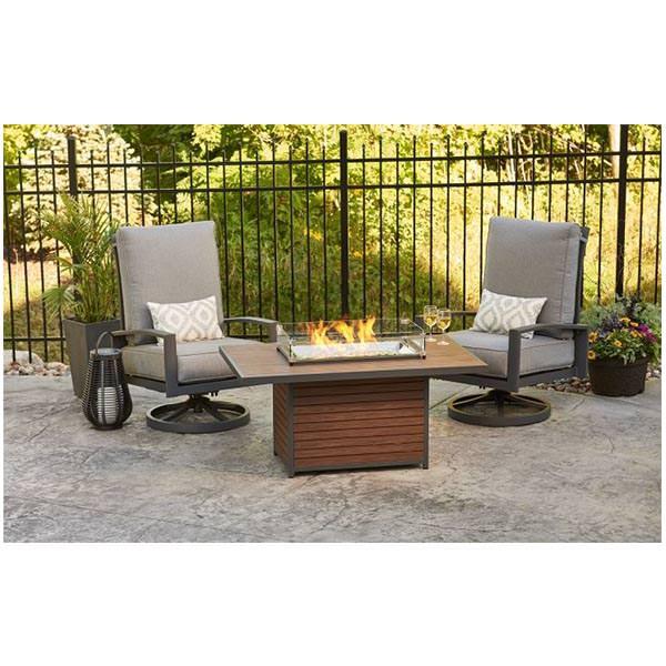 Kenwood Rectangular Chat FireTable by The Outdoor GreatRoom Company